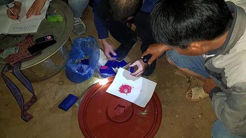 Bắt quả tang 2 "chị đại" buôn 5 ngàn viên hồng phiến
