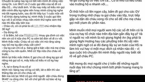 Công an vào cuộc vụ giả mạo phụ huynh gọi điện xin đón học sinh lớp 3