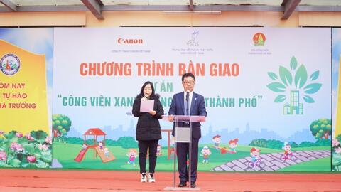 Thêm 3 công viên từ cuộc thi vẽ tranh "Công viên xanh trường em"