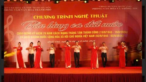 Những chương trình nghệ thuật kỷ niệm Cách mạng tháng Tám và Quốc khánh