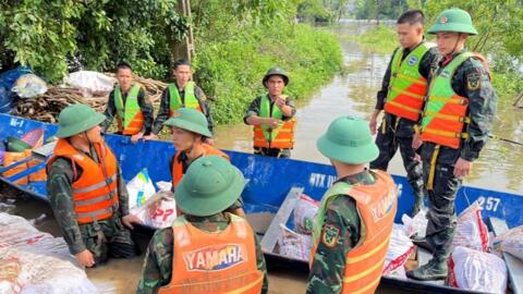 22.719 lượt cán bộ, chiến sỹ tham gia khắc phục hậu quả mưa, lũ