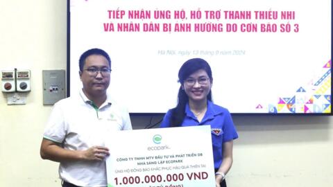 Tiếp nhận 1,450 tỉ đồng hỗ trợ Nhân dân bị ảnh hưởng bão lũ