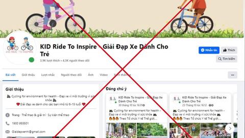 Bộ GD&ĐT cảnh báo việc giả mạo thông báo tổ chức giải đạp xe