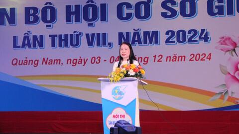 l Quảng Nam tổ chức Hội thi cán bộ phụ nữ cơ sở giỏi