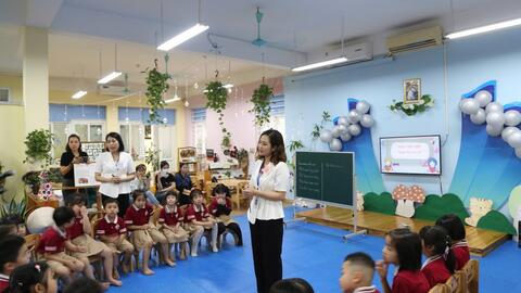 Tập huấn chuyền đề phát triển ngôn ngữ cho trẻ mầm non