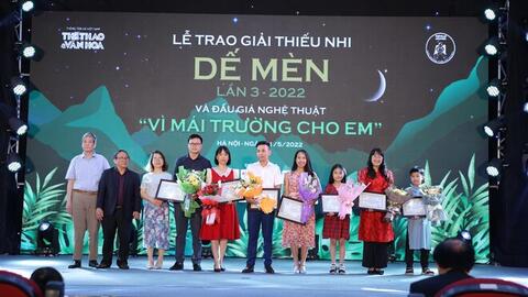 Giải thưởng Dế Mèn lần thứ 7: Hướng tới hệ sinh thái sáng tạo cho trẻ em