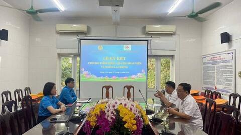 Công đoàn xã Nghi Lộc mở rộng phúc lợi y tế cho người lao động