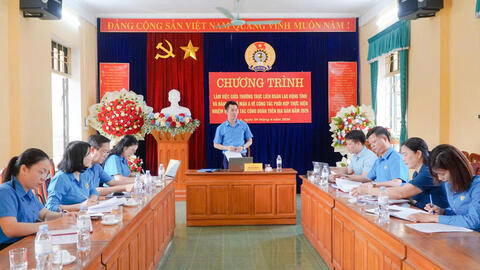 Công đoàn Mậu A nâng hiệu quả hoạt động, chăm lo đoàn viên