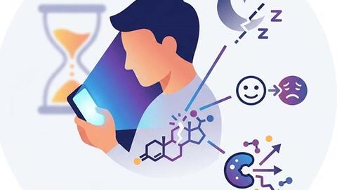 Nhìn màn hình quá lâu có thể gây rối loạn hormone