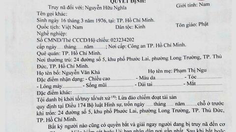 Công an Lâm Đồng bắt giữ đối tượng truy nã đặc biệt nguy hiểm