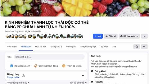 Cảnh báo trào lưu thải độc phản khoa học trên mạng xã hội