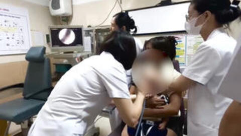 Bé gái 2 tuổi nhập viện do bọ chét ký sinh trong màng nhĩ