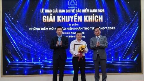Vinh danh các tác phẩm báo chí xuất sắc về bảo hiểm