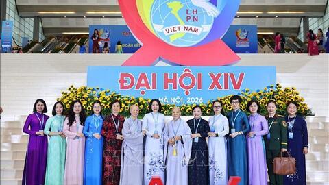 Khai mạc Đại hội đại biểu Phụ nữ toàn quốc lần thứ XIV