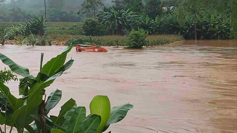 Cơn mưa đầu mùa khiến nhiều nơi ở Cao Bằng ngập lụt, sạt lở