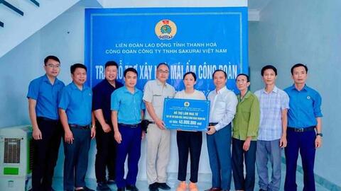 Hỗ trợ 45 triệu đồng xây Mái ấm Công đoàn cho đoàn viên khó khăn