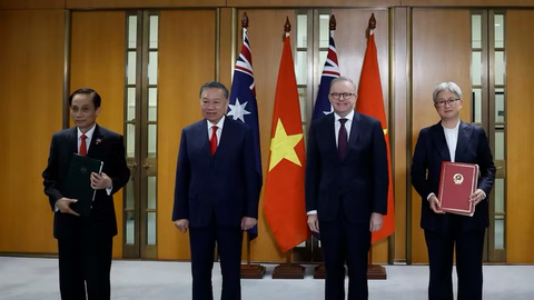 Tổng Bí thư, Chủ tịch nước Tô Lâm chứng kiến trao văn kiện hợp tác giữa Việt Nam - Australia