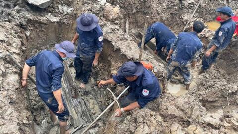 An Giang tìm thấy thêm 3 hài cốt liệt sĩ, có thể là hố chôn tập thể