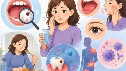 Khô miệng, sâu răng tái diễn có thể là dấu hiệu bệnh tự miễn