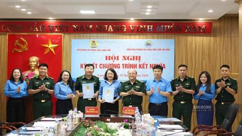 Công đoàn thắp sáng đường tuần tra, hỗ trợ an sinh vùng biên Lạng Sơn