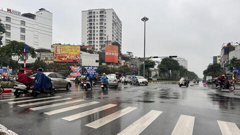 Thời tiết ngày 24/9: Hà Nội và nhiều nơi có mưa dông