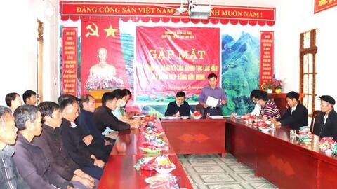 Hai dòng họ người Mông, Mèo Vạc, Hà Giang cam kết xóa bỏ hủ tục