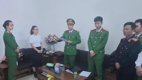 Bắt cựu nữ giáo viên lợi dụng quyền tự do dân chủ