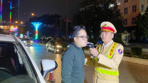 Hàng trăm trường hợp ở Thanh Hóa vi phạm nồng độ cồn