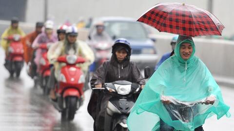 Miền Bắc mưa rét vì không khí lạnh mạnh tăng cường