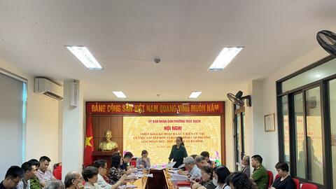 Quận Ba Đình sắp có phường mới