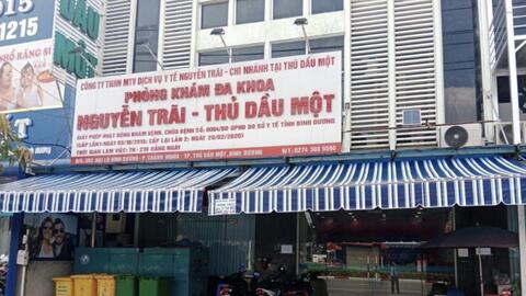 Hàng loạt phòng khám tại TP Thủ Dầu Một bị phát hiện sai phạm