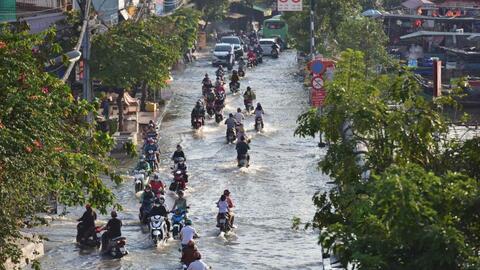 Đông Nam Bộ có 4 đợt triều cường cao