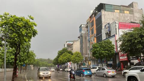 Nhiều khu vực trên cả nước có mưa về đêm