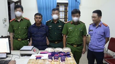 Nghệ An: Triệt xóa đường dây ma túy xuyên quốc gia, thu giữ hơn 20kg ma túy