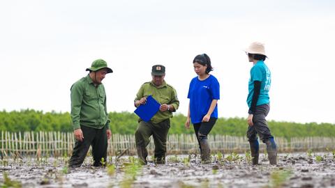 Thiên nhiên tái sinh kì diệu nơi cánh rừng Net Zero Đất Mũi