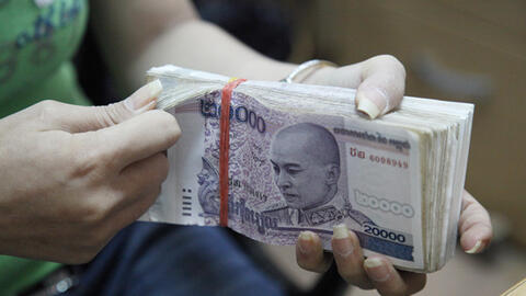 Campuchia đẩy mạnh chiến lược ghi giá sản phẩm bằng đồng Riel