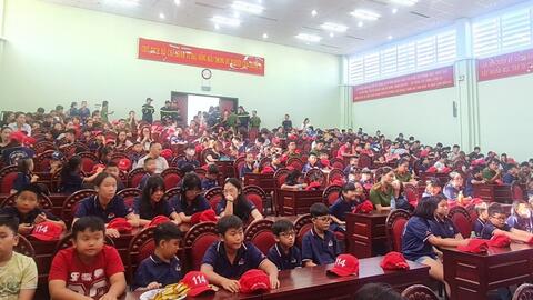 Nâng cao kỹ năng phòng cháy chữa cháy cho thiếu nhi