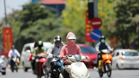 Nhiều khu vực nắng nóng, nhiệt độ có nơi trên 38 độ C
