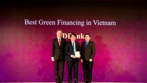 HDBank nhận giải thưởng Tổ chức Tài chính xanh tốt nhất Việt Nam