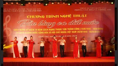 Những chương trình nghệ thuật kỷ niệm Cách mạng tháng Tám và Quốc khánh