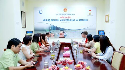 Hỗ trợ dinh dưỡng cho trẻ em bị ảnh hưởng do bão lũ