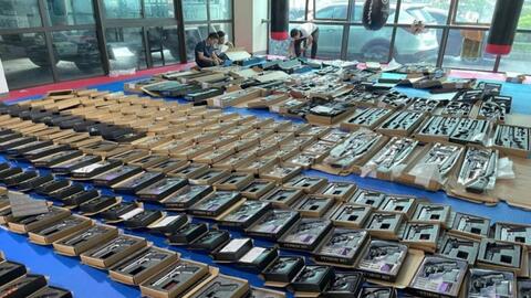 Phá đường dây buôn bán vũ khí “khủng” xuyên quốc gia