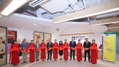 Hội đồng Anh khai trương trung tâm giảng dạy lớn nhất ở Hà Nội