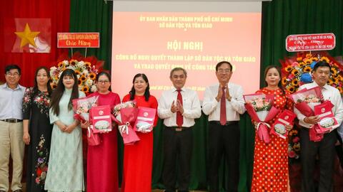 TP Hồ Chí Minh thành lập Sở Dân tộc và Tôn giáo