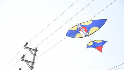 Cảnh báo hiểm họa thả diều gần đường dây điện