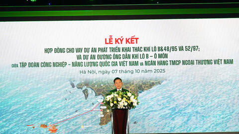 Vietcombank cấp hơn 1 tỷ USD cho Chuỗi dự án khí điện Lô B – Ô Môn