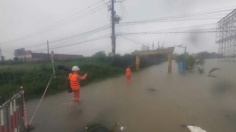 EVNCPC ứng phó khẩn bão số 13: Giữ vững an toàn, kỷ luật trong mưa lũ