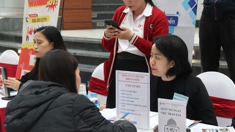 Nhu cầu tuyển dụng lao động kỹ thuật tăng cao, ưu tiên thợ có tay nghề