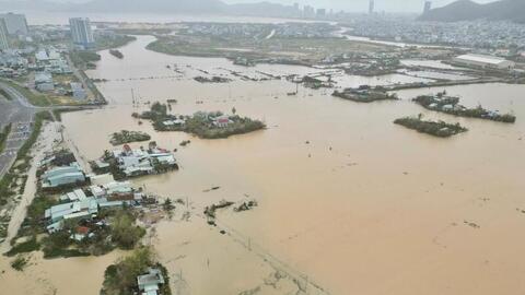 Gia Lai: Nhiều khu vực ngập trong nước