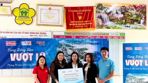 Home Credit lọt Top 10 Doanh nghiệp bền vững tiêu biểu lĩnh vực thương mại, dịch vụ